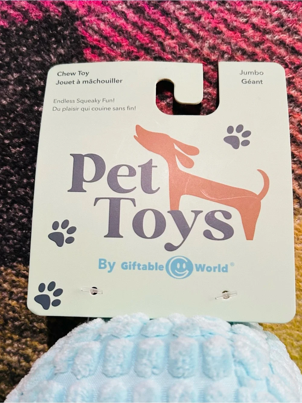 Octopus Plush Dog Toy NWT